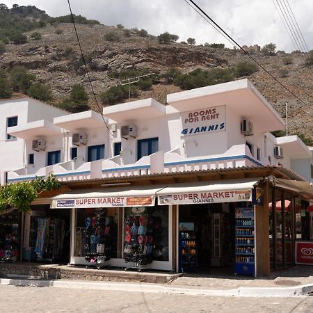 Giannis Rooms Agia Roumeli Exterior photo